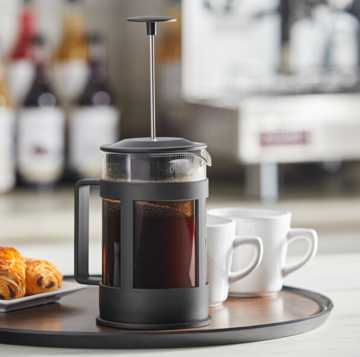 Glass Black French Coffee Press